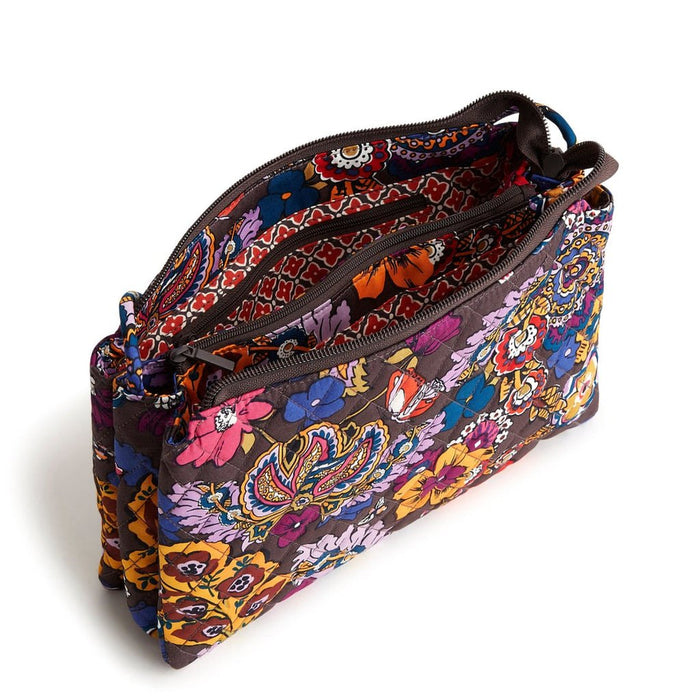 Vera Bradley : Foxbury Crossbody - Colorful Bouquet in Cotton Gabardine - Vera Bradley : Foxbury Crossbody - Colorful Bouquet in Cotton Gabardine