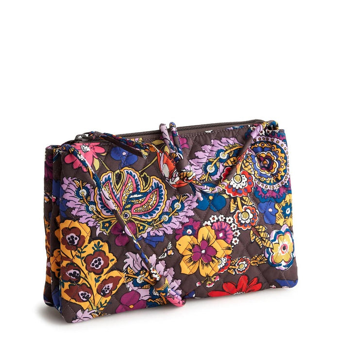 Vera Bradley : Foxbury Crossbody - Colorful Bouquet in Cotton Gabardine - Vera Bradley : Foxbury Crossbody - Colorful Bouquet in Cotton Gabardine