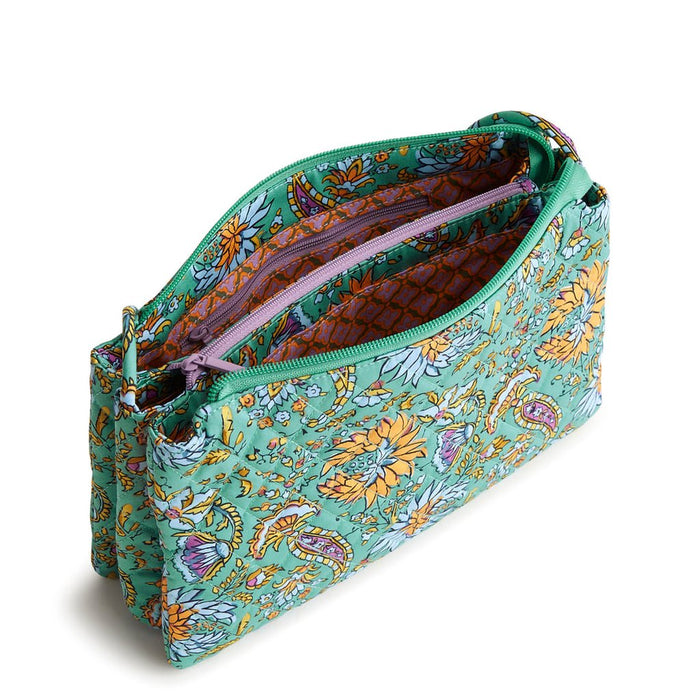 Vera Bradley : Foxbury Crossbody - Gemstone Paisley in Cotton Gabardine - Vera Bradley : Foxbury Crossbody - Gemstone Paisley in Cotton Gabardine