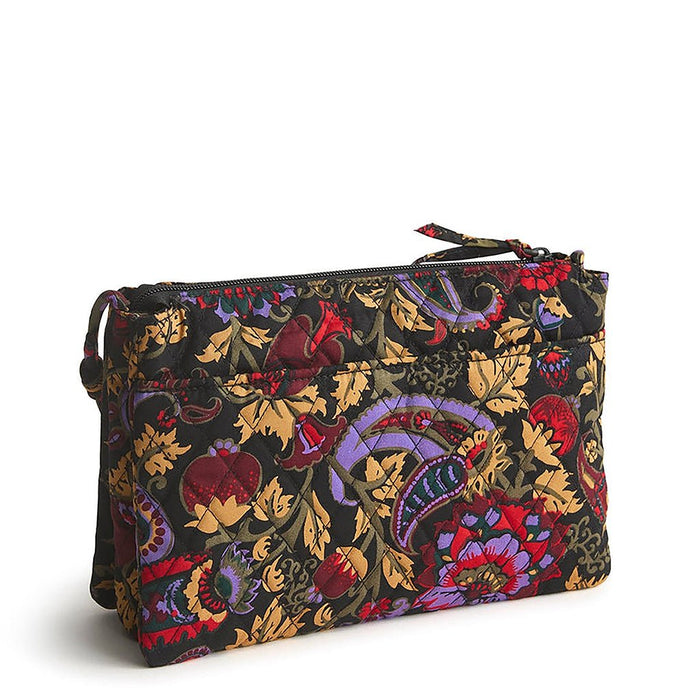 Vera Bradley : Foxbury Crossbody - Midnight garden paisley in Cotton Gabardine - Vera Bradley : Foxbury Crossbody - Midnight garden paisley in Cotton Gabardine