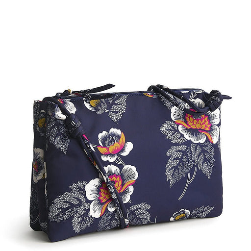 Vera Bradley : Foxbury Crossbody - Seurat floral in Nylon twill - Vera Bradley : Foxbury Crossbody - Seurat floral in Nylon twill