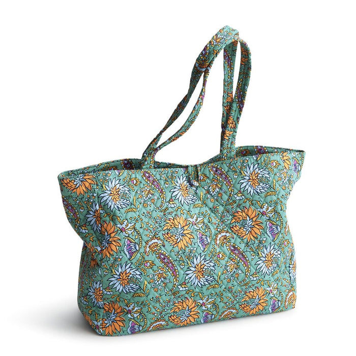 Vera Bradley : Hathaway Tote Bag - Gemstone Paisley in Cotton Gabardine - Vera Bradley : Hathaway Tote Bag - Gemstone Paisley in Cotton Gabardine