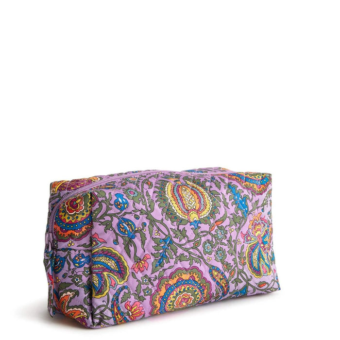 Vera Bradley : Large Cosmetic Bag - Marrakesh in Cotton Gabardine - Vera Bradley : Large Cosmetic Bag - Marrakesh in Cotton Gabardine