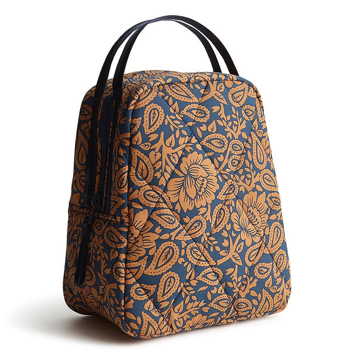 Vera Bradley : Lunch Bag - Lotus montage roasted pecan in Nylon - Vera Bradley : Lunch Bag - Lotus montage roasted pecan in Nylon