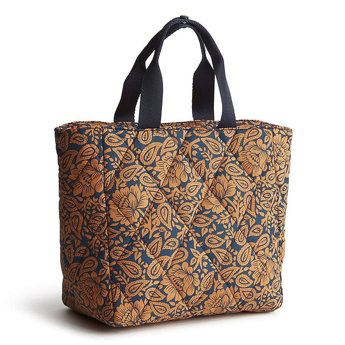 Vera Bradley : Lunch Tote - Lotus montage roasted pecan in Nylon - Vera Bradley : Lunch Tote - Lotus montage roasted pecan in Nylon