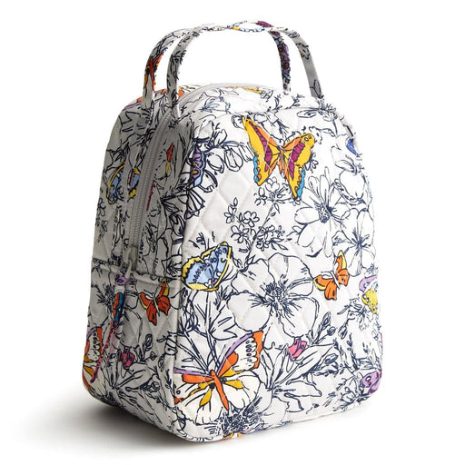 Vera Bradley : Lunch Tote - Wing + Bloom in Cotton Gabardine - Vera Bradley : Lunch Tote - Wing + Bloom in Cotton Gabardine