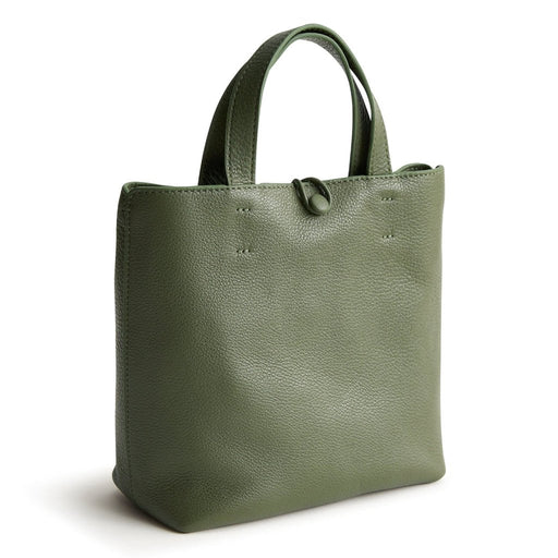 Vera Bradley : Mini Original Tote Bag - Bronze Green in Leather - Vera Bradley : Mini Original Tote Bag - Bronze Green in Leather