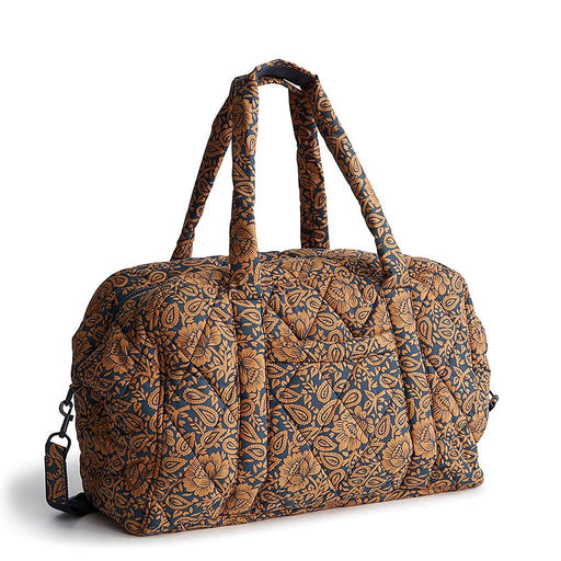 Vera Bradley : Miramar Weekender - Lotus montage roasted pecan in Nylon - Vera Bradley : Miramar Weekender - Lotus montage roasted pecan in Nylon