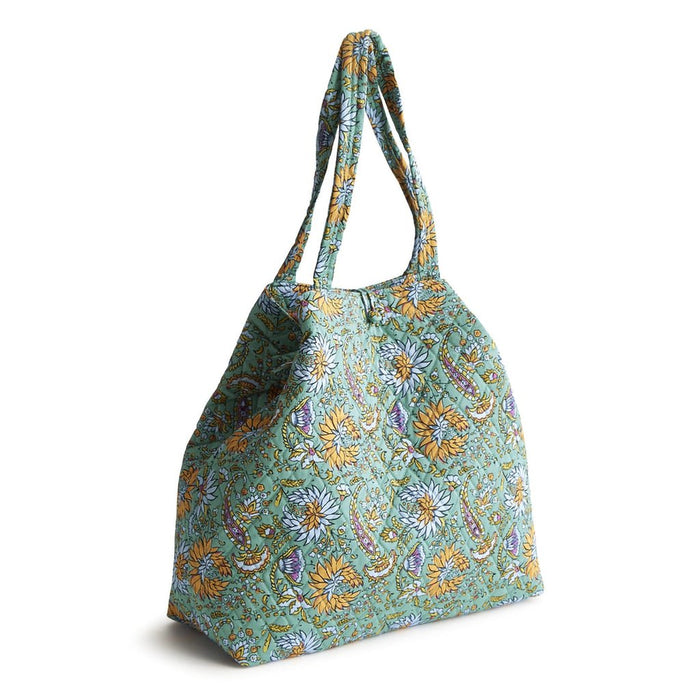 Vera Bradley : Original Tote Bag - Gemstone paisley in Cotton gabardine - Vera Bradley : Original Tote Bag - Gemstone paisley in Cotton gabardine