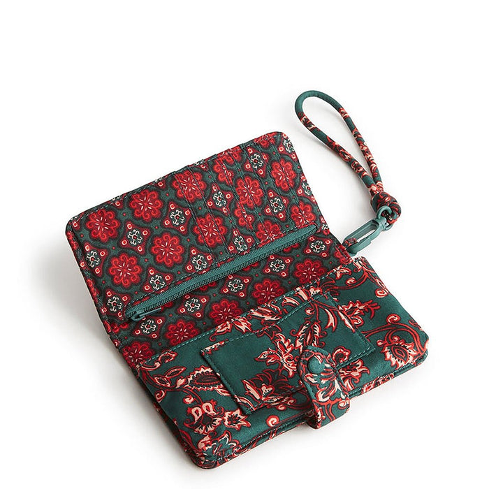 Vera Bradley : Phone Wristlet - Victorian vines in Cotton Gabardine - Vera Bradley : Phone Wristlet - Victorian vines in Cotton Gabardine