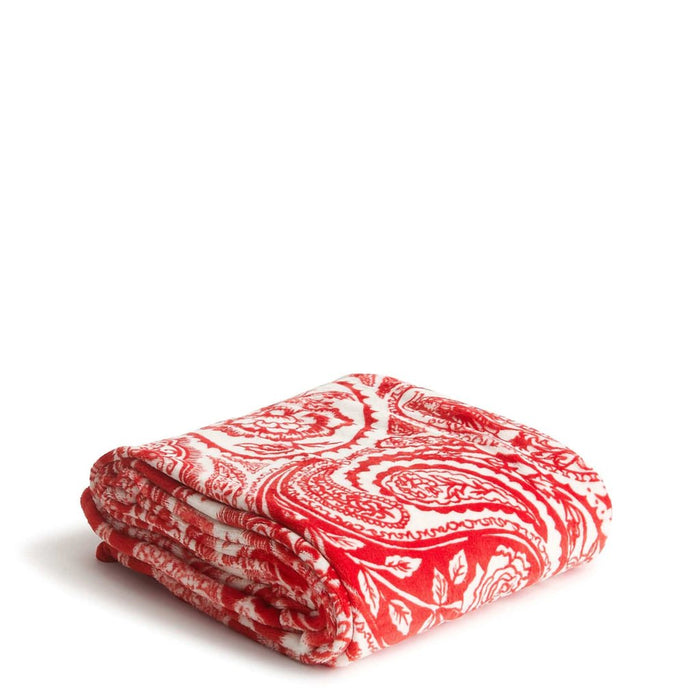 Vera Bradley : Plush Throw Blanket - Paisley key in Fleece - Vera Bradley : Plush Throw Blanket - Paisley key in Fleece