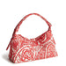 Vera Bradley : Roxbury Crescent Shoulder Bag - Paisley key in Cotton Gabardine - Vera Bradley : Roxbury Crescent Shoulder Bag - Paisley key in Cotton Gabardine