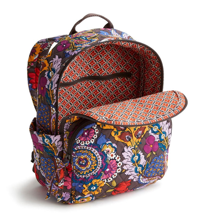 Vera Bradley : Small Banbury Backpack - Colorful Bouquet in Cotton Gabardine - Vera Bradley : Small Banbury Backpack - Colorful Bouquet in Cotton Gabardine