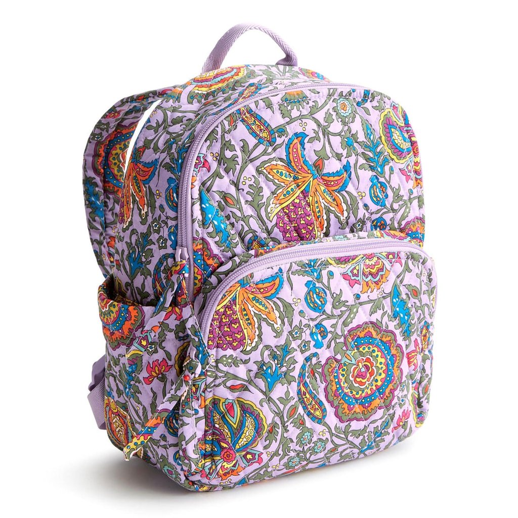 Vera Bradley Carryall deals Backpack in Vintage Rose