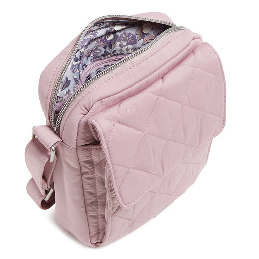 Vera Bradley : Small Crossbody Bag in Hydrangea Pink - Vera Bradley : Small Crossbody Bag in Hydrangea Pink