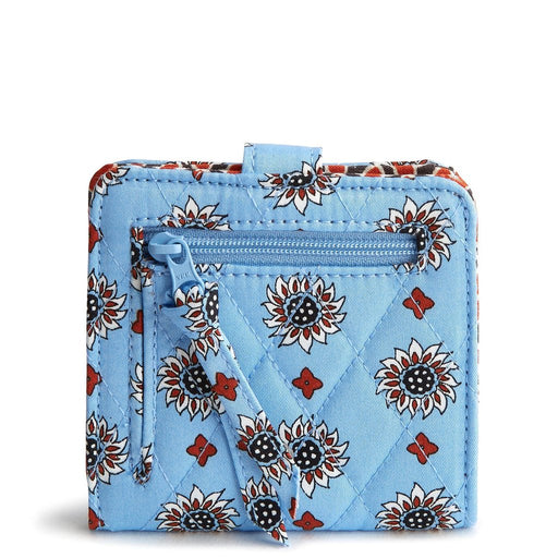 Vera Bradley : Small Tab Wallet - Marrakesh Geos in Cotton Gabardine - Vera Bradley : Small Tab Wallet - Marrakesh Geos in Cotton Gabardine