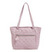 Vera Bradley : Small Vera Tote Bag in Hydrangea Pink - Vera Bradley : Small Vera Tote Bag in Hydrangea Pink