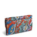 Vera Bradley : Wildwood Wallet Crossbody - Flowers + feathers in Cotton gabardine - Vera Bradley : Wildwood Wallet Crossbody - Flowers + feathers in Cotton gabardine