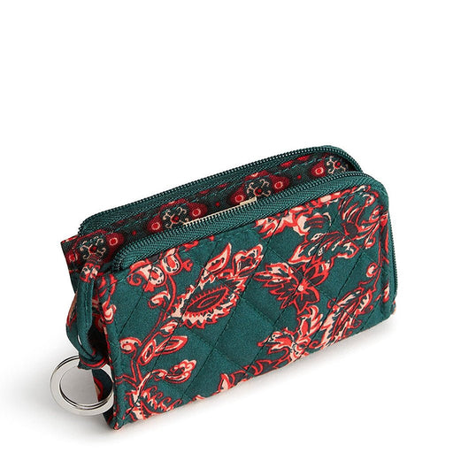 Vera Bradley : Zip Card Pouch - Victorian vines in Cotton Gabardine - Vera Bradley : Zip Card Pouch - Victorian vines in Cotton Gabardine