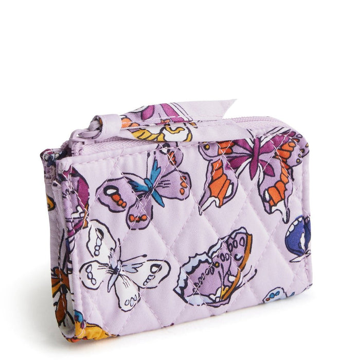 Vera Bradley : Zip Card Pouch - Wing In Flight in Cotton Gabardine - Vera Bradley : Zip Card Pouch - Wing In Flight in Cotton Gabardine