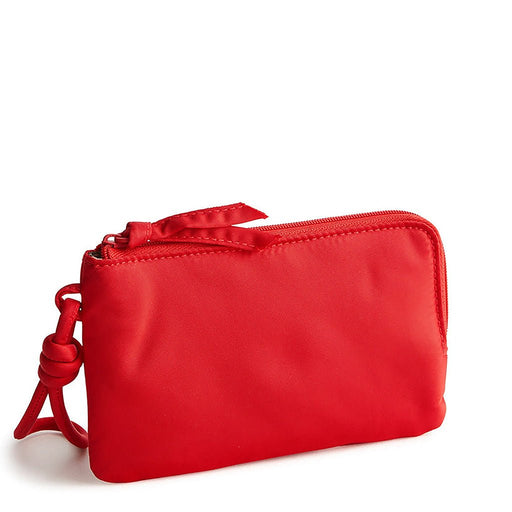 Vera Bradley : Zip Wristlet - Goji Berry Red in Nylon twill - Vera Bradley : Zip Wristlet - Goji Berry Red in Nylon twill