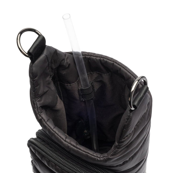 Wanderfull : HydroBag HANDLE™ - Black Matte with Black Strap - Wanderfull : HydroBag HANDLE™ - Black Matte with Black Strap