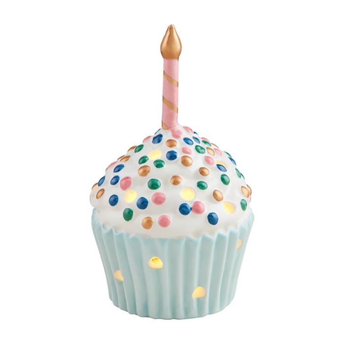 Mud Pie : Light-Up Sitter - Cupcake