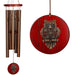 Woodstock Chimes : Habitats Chime - Bronze - Owl - Woodstock Chimes : Habitats Chime - Bronze - Owl