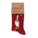 Christmas Scarves' Duck Socks featuring adorable ducks wearing festive Christmas scarves