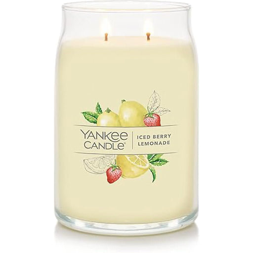 Yankee Candle : Candle in Iced Berry Lemonade - Yankee Candle : Candle in Iced Berry Lemonade