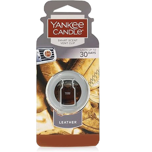 Yankee Candle : Smart Scent™ Vent Clip in Leather - Yankee Candle : Smart Scent™ Vent Clip in Leather