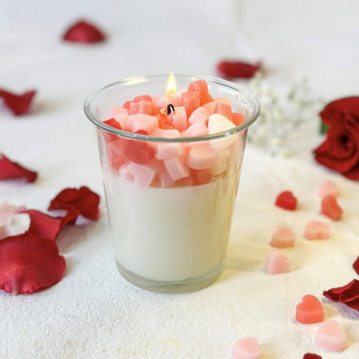 10oz Valentine's Day Dessert Candle - At Home by Mirabeau - 10oz Valentine's Day Dessert Candle - At Home by Mirabeau