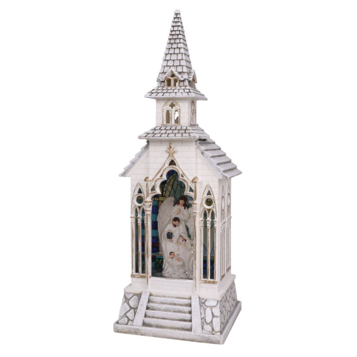 13.375" Church Nativity Angel & Sublimation Glitter Lantern - Christmas is Forever - 13.375" Church Nativity Angel & Sublimation Glitter Lantern - Christmas is Forever