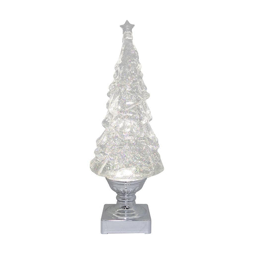 15.25"H LED Blowing Glitter Trees (BG) - 15.25"H LED Blowing Glitter Trees (BG) - Annies Hallmark and Gretchens Hallmark, Sister Stores