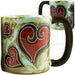 16 oz Stoneware Coffee Mug - Hearts - 16 oz Stoneware Coffee Mug - Hearts - Annies Hallmark and Gretchens Hallmark, Sister Stores