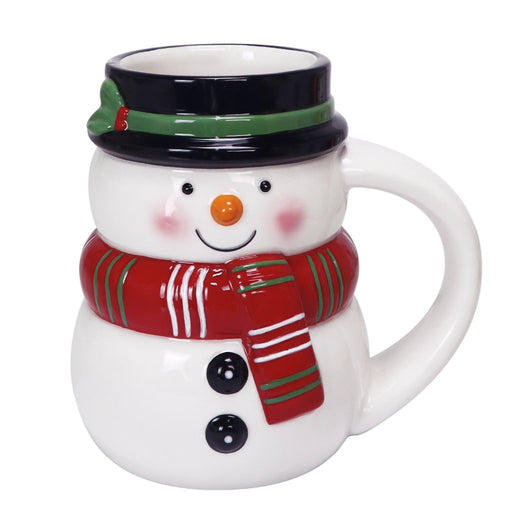 18oz. Snowy Snowman Cozy Mug - At Home by Mirabeau - 18oz. Snowy Snowman Cozy Mug - At Home by Mirabeau