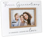 Malden : 4X6 3 Generations Rustic Script Frame  At Annie's Hallmark 