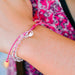 4Ocean : Pink Flamingo Beaded Bracelet -