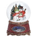 5.7"H Musical Snowman Family Dome Antique Red Base Wind Up100mm Water Globe - 5.7"H Musical Snowman Family Dome Antique Red Base Wind Up100mm Water Globe - Annies Hallmark and Gretchens Hallmark, Sister Stores