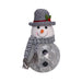 7.87" LED Glass Frosty Snowman - Christmas is Forever - 7.87" LED Glass Frosty Snowman - Christmas is Forever