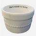 Mud Pie Hard Snack Ramekin Bowl — white ceramic bowl with beaded detailing and the phrase “Hard snack to follow” printed inside.