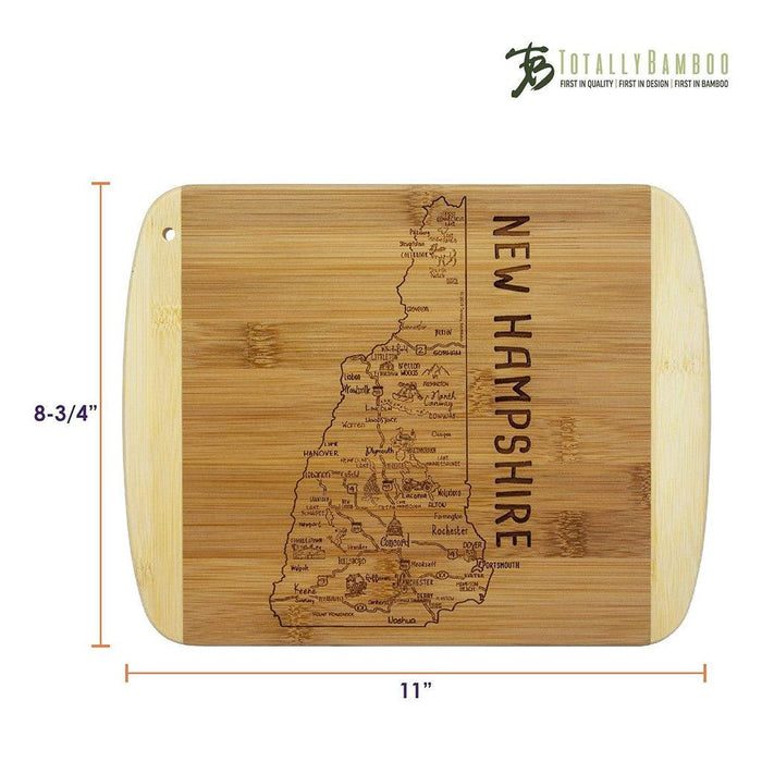 A Slice of Life New Hampshire Serving and Cutting Board -