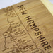 A Slice of Life New Hampshire Serving and Cutting Board -