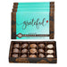 Abdallah Candies : Greeting Card Box "Grateful" Chocolate Assortment -