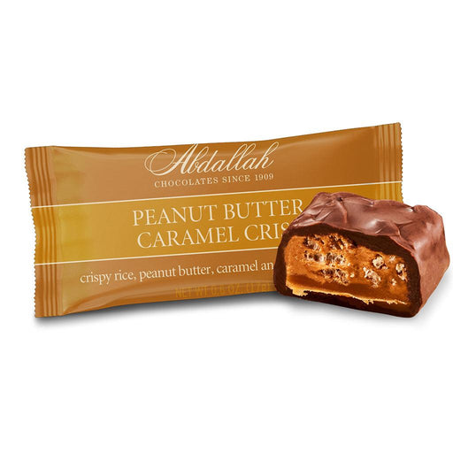 Abdallah Candies : Peanut Butter Caramel Crisp Singles -