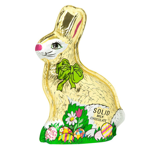 Abdallah Candies : Sitting Rabbit Foiled 2.5 oz Solid Milk Chocolate - Assorted by style/color. 1 at random - Abdallah Candies : Sitting Rabbit Foiled 2.5 oz Solid Milk Chocolate - Assorted by style/color. 1 at random