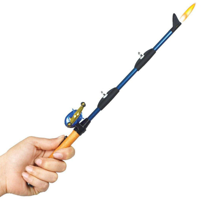 Gibson : Baitcast Fishing Pole BBQ Lighter