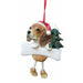 Beagle Dangling Leg Ornament - Beagle Dangling Leg Ornament
