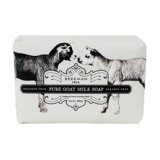 Beekman 1802 : Goat Milk Bar Soap in Fragrance Free Goat Milk -