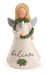Blossom Bucket : Believe Christmas Angel With Greenery Swag - Blossom Bucket : Believe Christmas Angel With Greenery Swag - Annies Hallmark and Gretchens Hallmark, Sister Stores